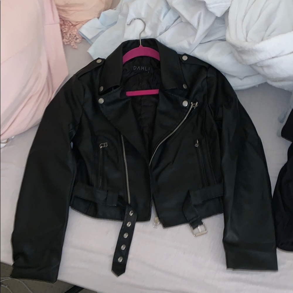 Princesspolly leather jacket!